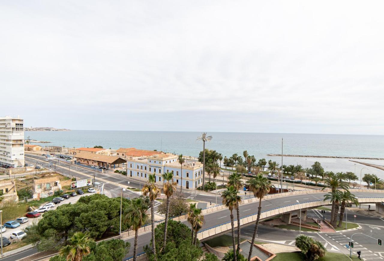 Atico De Lujo Con Vistas Al Mar, Primera Linea Playa Del Postiguet อาลิกันเต ภายนอก รูปภาพ