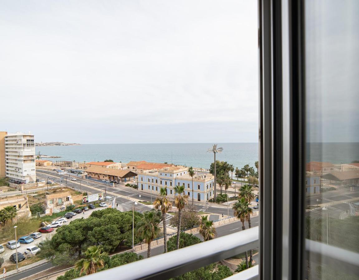Atico De Lujo Con Vistas Al Mar, Primera Linea Playa Del Postiguet อาลิกันเต ภายนอก รูปภาพ